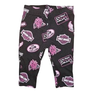 Infant Harley-Davidson Leggings  Size 3-6 Months